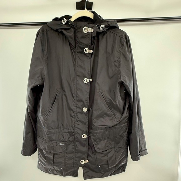 Lauren Ralph Lauren Jackets & Blazers - Lauren Ralph Lauren Hooded Utility Jacket Women's Medium Black Toggle Closure